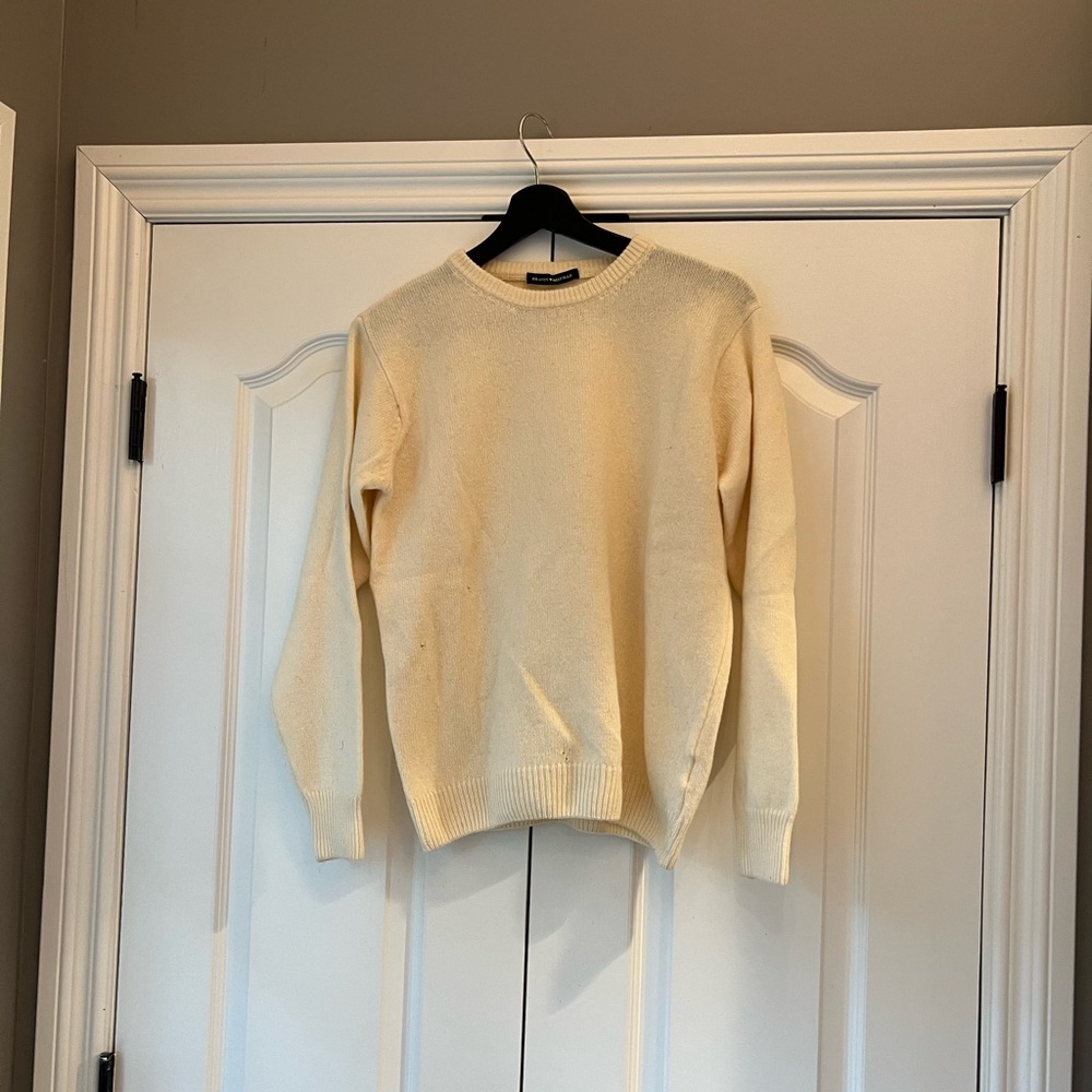 Classic Cream Sweater